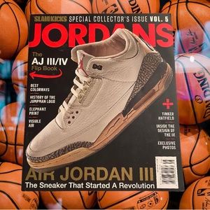 Slam kicks special collectors issue vol. 5 the AJ 111/1V flip book unused